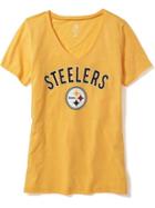 Old Navy Nfl Graphic Tee For Women - Steelers