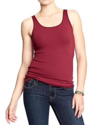 Old Navy Womens Jersey Tamis - Gosh Garnet