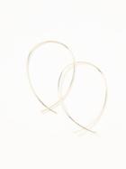 Old Navy Womens Infinity-hoop Earrings For Women Gold Size One Size