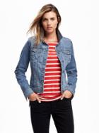 Old Navy Womens Denim Jacket For Women New Medium Authentic Size Xl