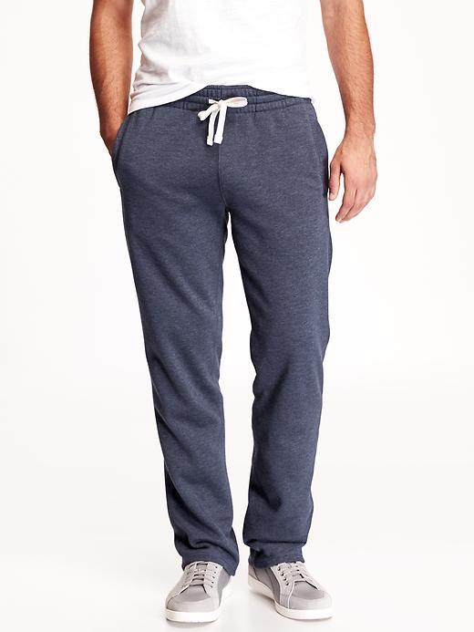 Old Navy Fleece Pants Size L Tall - Ink Blue Heather