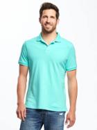 Old Navy Built In Flex Pro Polo For Men - Reef History Of Time