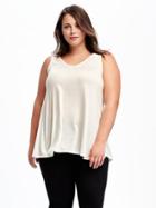 Old Navy V Neck Plus - Creme De La Creme