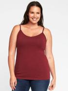 Old Navy First Layer V Neck Plus - Gosh Garnet