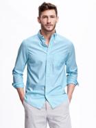 Old Navy Everyday Classic Fit Oxford Shirt For Men - Surf City