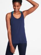 Old Navy Womens Racerback Performance Tank For Women In The Navy Size Xs