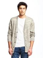 Old Navy Classic Cardigan For Men - Oatmeal