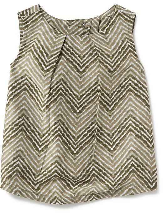 Old Navy Tulip Back Crepe Shirt - Fennel Seed