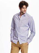 Old Navy Non Iron Regular Fit Shirts - Tomato Juice