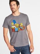 Old Navy Mens The Simpsons Graphic Tee For Men The Simpsons Size Xxxl