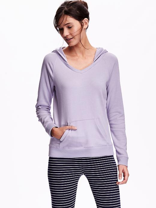 Old Navy French Terry Hoodie Size L Tall - Glitter Bug