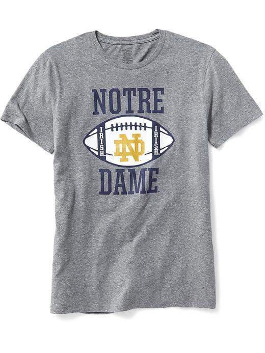 Old Navy Ncaa Graphic Tee For Men - Notre Dame