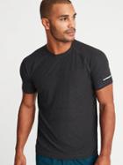 Old Navy Mens Breathe On Crew-neck Tee For Men Charcoal Heather Size M