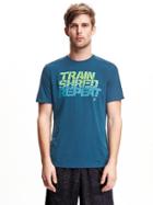 Old Navy Go Dry Cool Graphic Performance Tee For Men - Delta Hand