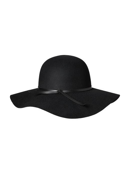 Old Navy Felt Floppy Hat For Women - Black
