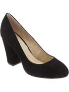 Old Navy Womens Faux Suede Platform Pumps Size 10 - Black