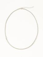 Old Navy Metal Bar Necklace For Women - Silver