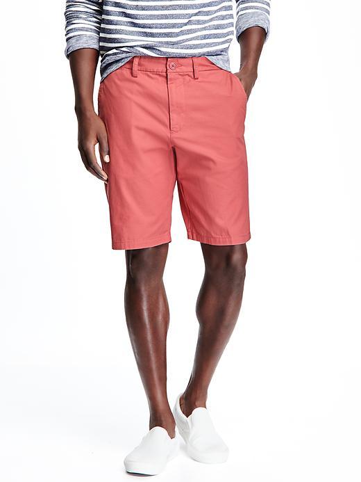 Old Navy Slim Chino Shorts For Men - Berry Sorbet