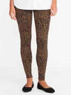 Old Navy Printed Stevie Pants For Women - Leopard