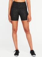 Old Navy Go Dry High Rise Side Pocket Compression Shorts For Women - Embossed