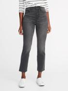 Old Navy Womens High-rise Secret-slim Pockets Raw-edged Flare Ankle Jeans For Women Hayes Size 20