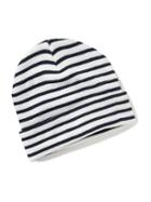 Old Navy Rolled Cuff Beanie For Men - On Navy/white