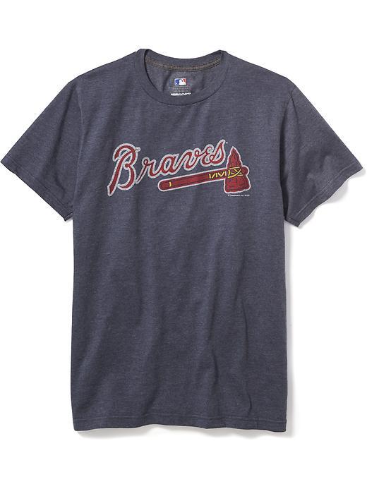 Old Navy Mlb Logo Tee - Atlanta Braves