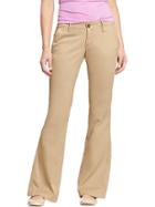 Old Navy Womens Flared Khakis Size 0 - Rolled Oats