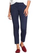 Old Navy Womens The Pixie Ankle Pants - Houndstooth