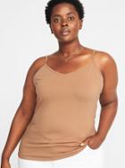 Old Navy Womens First-layer Plus-size V-neck Cami Cocoa Mocha Size 2x