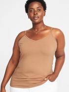 Old Navy Womens First-layer Plus-size V-neck Cami Cocoa Mocha Size 2x
