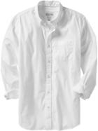 Old Navy Old Navy Mens Everyday Classic Regular Fit Shirts - White