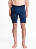 Old Navy Go Dry Base Layer Shorts For Men - Blue It Off