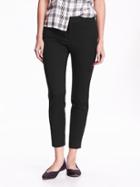 Old Navy Womens The Pixie Ankle Pants Size 0 Regular - Black Jack