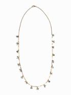 Old Navy Long Fringed Bead Necklace For Women - Teal Away