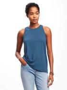 Old Navy Relaxed Hi Lo Tank For Women - Show And Teal
