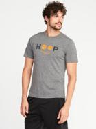 Old Navy Mens Graphic Go-dry Performance Tee For Men Heather Gray Size L