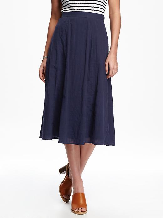 Old Navy Woven Midi Skirt - Over The Moon