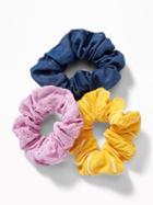 Scrunchie Hair-tie 3-pack For Women