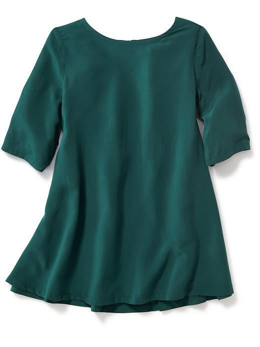 Old Navy Crepe Dress Size 12-18 M - Night Dive