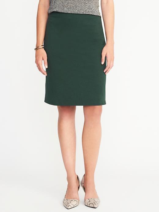 Old Navy Ponte Knit Pencil Skirt For Women - Fir Ever