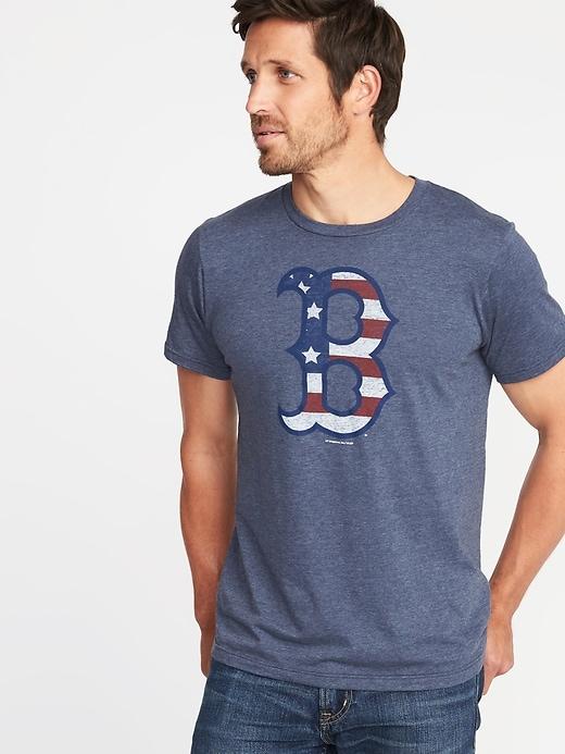 Old Navy Mens Mlb Americana Team Tee For Men Boston Red Sox Size Xl