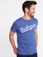 Old Navy Mens Mlb Team Player Tee For Men L.a. Dodgers Seager 5 Size M