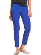 Old Navy Womens The Pixie Stretch Twill Pants - Bluetiful