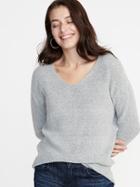 Cozy V-neck Sweater For Women