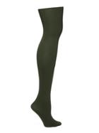 Old Navy Womens Control-top Tights For Women Olive Size L/xl