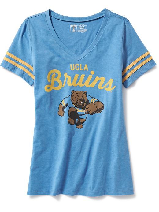 Old Navy College Team Graphic V Neck Tee For Women - Ucla