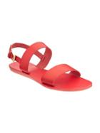 Old Navy Faux Leather Double Strap Sandals For Women - Coral Arrangement