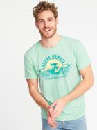 Old Navy Mens Aloha Hawaii North Shore Tee For Men Soothing Sea Size Xxl