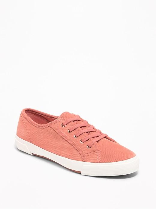 Old Navy Womens Corduroy Sneakers For Women Amelia Rose Size 8